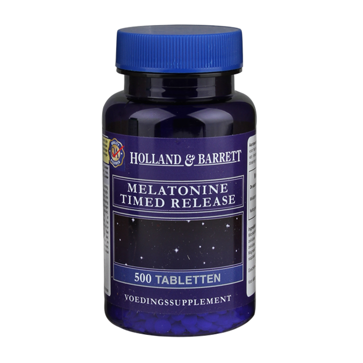Holland & Barrett Melatonine Timed Release (500 Tabletten)