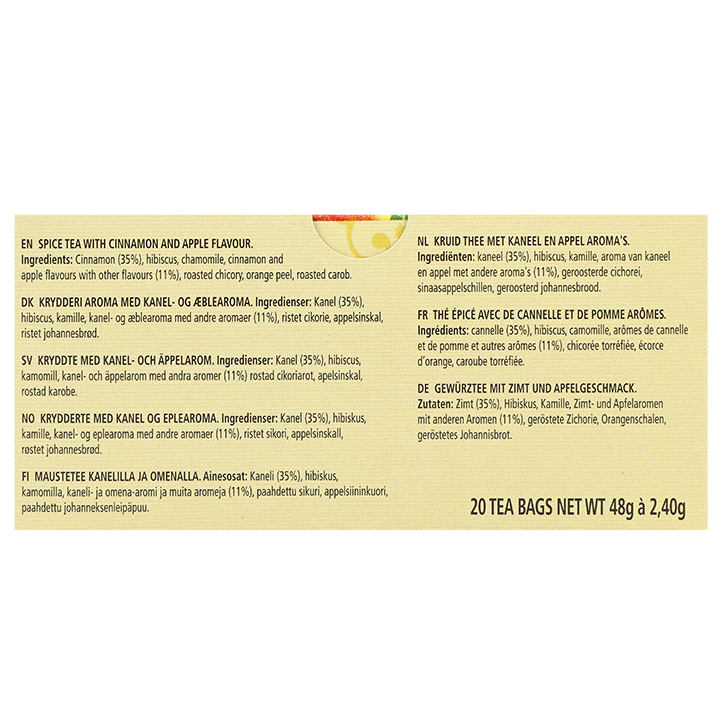 Celestial Seasonings Cinnamon Apple Spice Tea (20 Theezakjes) image 3