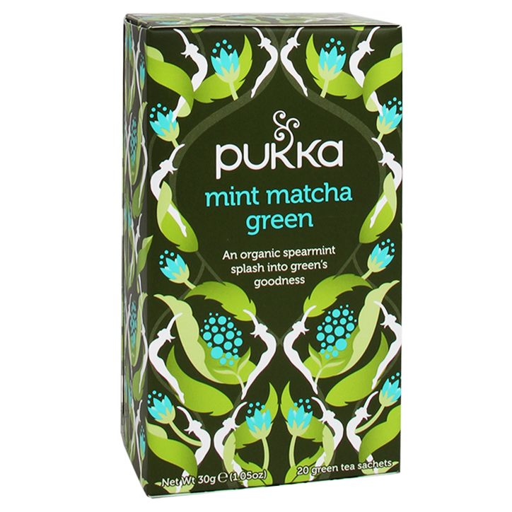Pukka Mint Matcha Green Bio (20 Theezakjes)-1