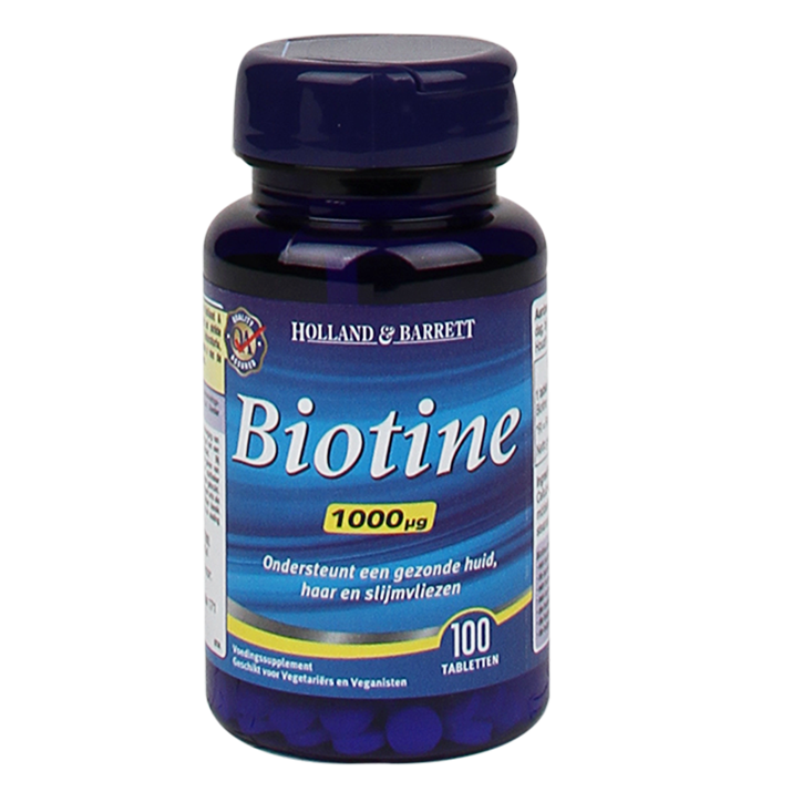 Holland & Barrett Biotine, 1000mcg (100 Tabletten)