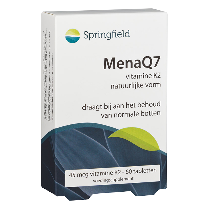 Springfield Menaq7 Vitamine K2, 45 mcg (60 Tabletten)-1