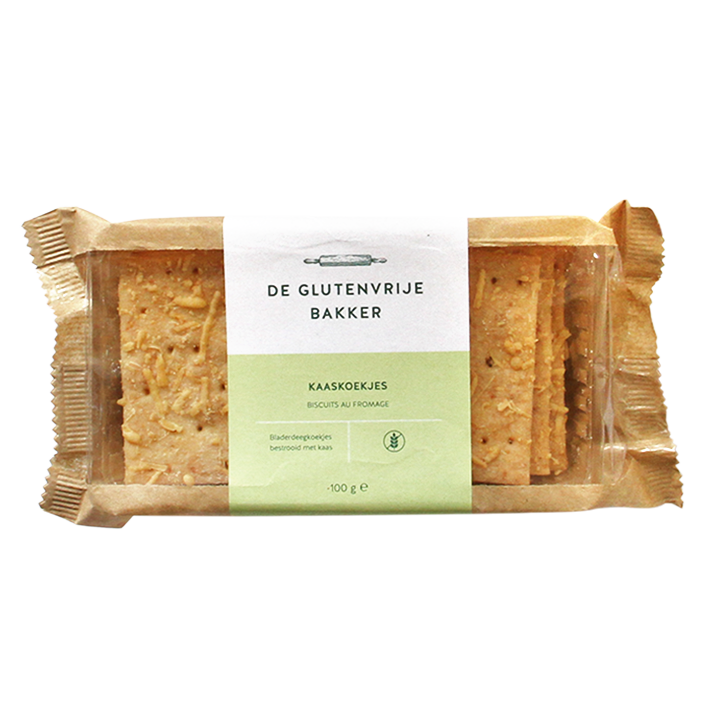 De Glutenvrije Bakker Kaaskoekjes Glutenvrij image 1