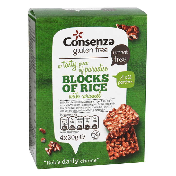 Consenza Rice Blocks Caramel image 1