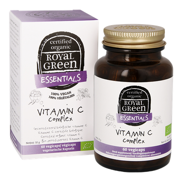 Royal Green 2e product 50% korting Vitamine C Complex Bio - 60 tabletten - 60 stuks