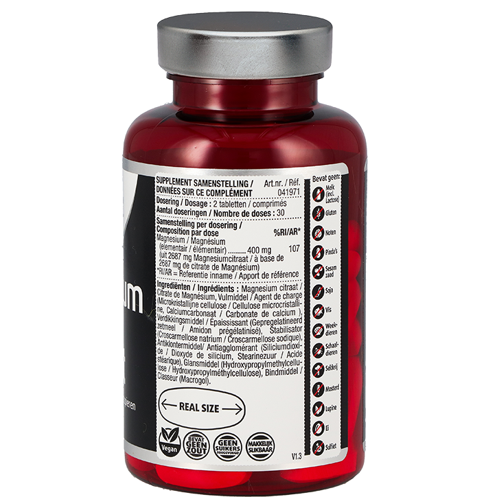 Lucovitaal Magnesium Citraat 400mg - 60 tabletten image 2