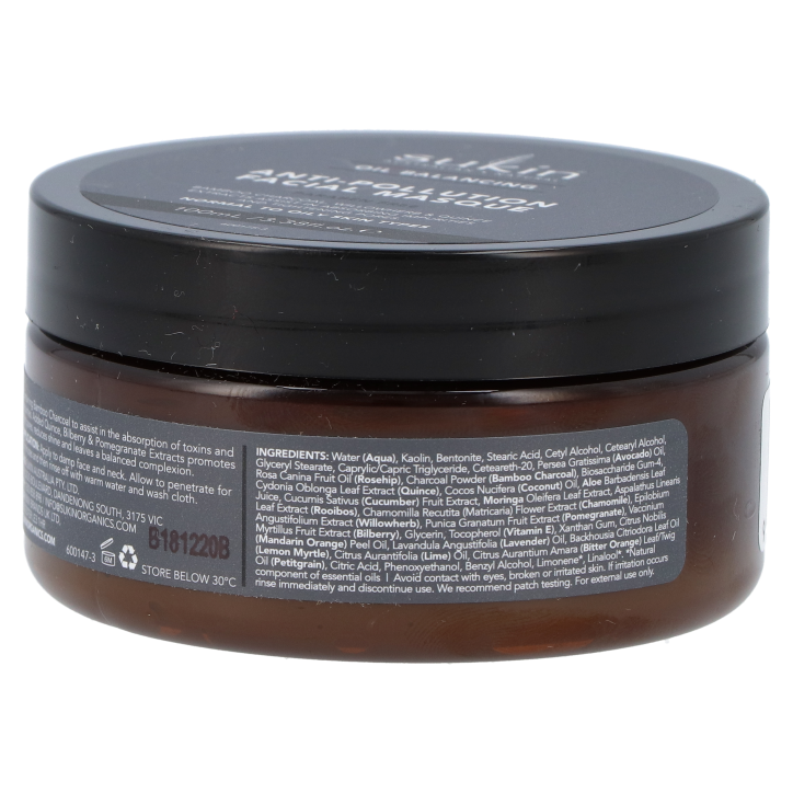 Sukin Oil Balancing Anti-Pollution Facial Masque + Charcoal - 50ml image 2
