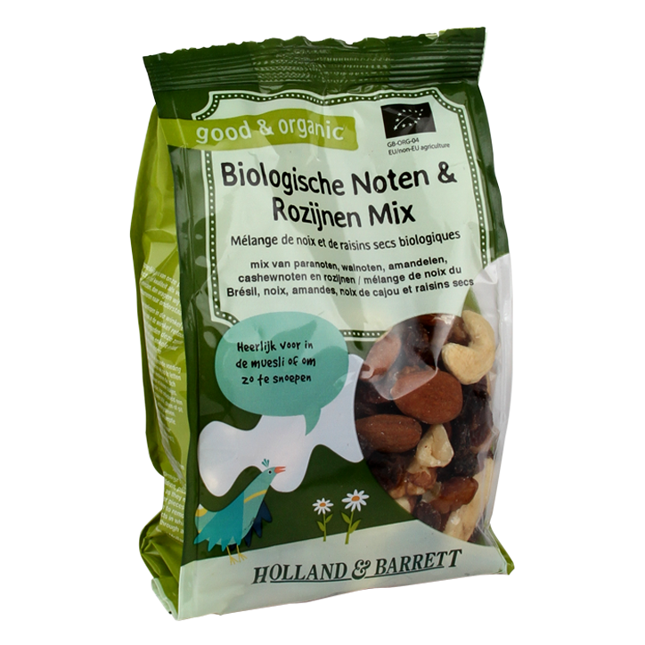 Holland & Barrett Noten & Rozijnen Mix Bio (250gr) image 1