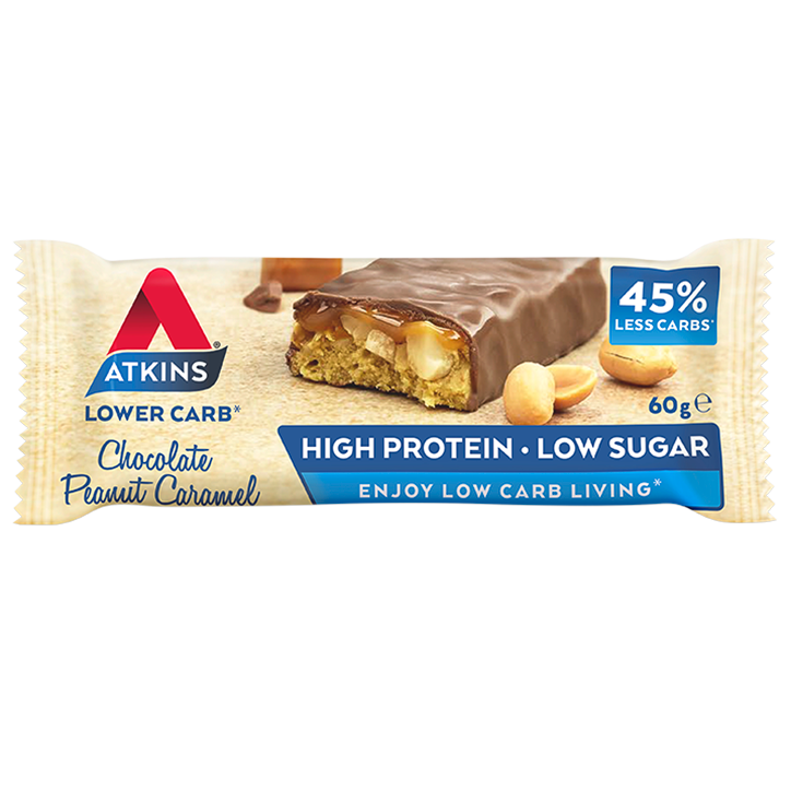 Atkins Chocolate Peanut Caramel 60g image 1