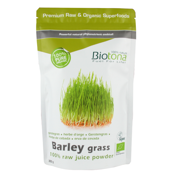 Biotona Barley Grass Poeder Bio (200gr)
