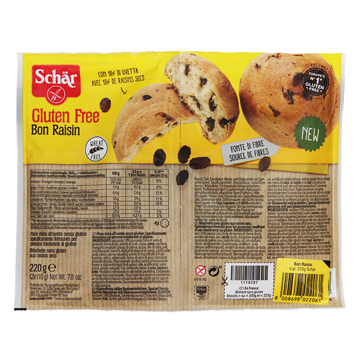 Schar Bon Raisin 4 Stuks image 1