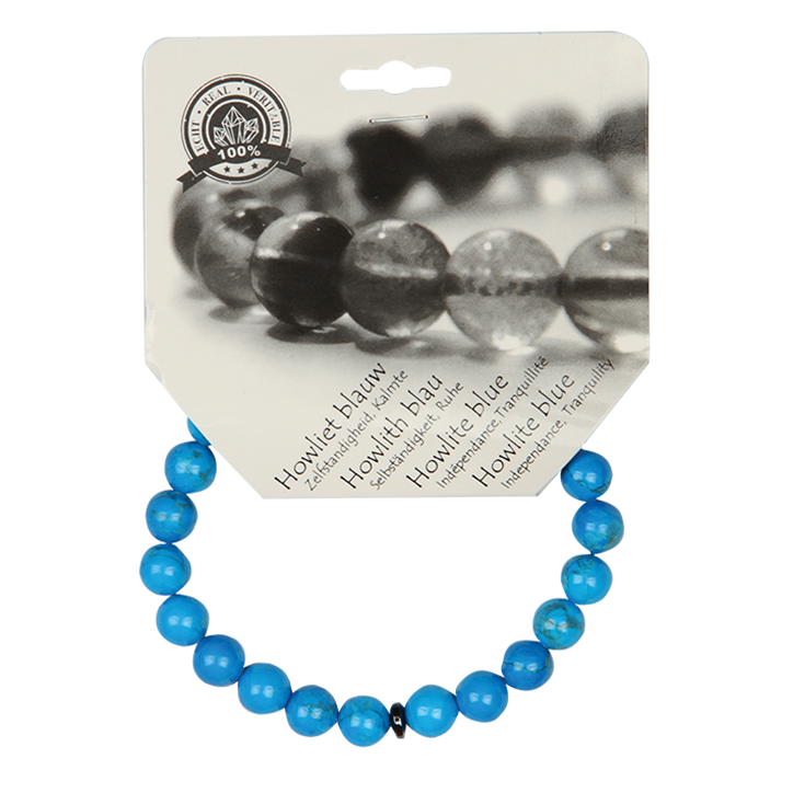 Bracelet de perles Steengoed Howliet Bleu