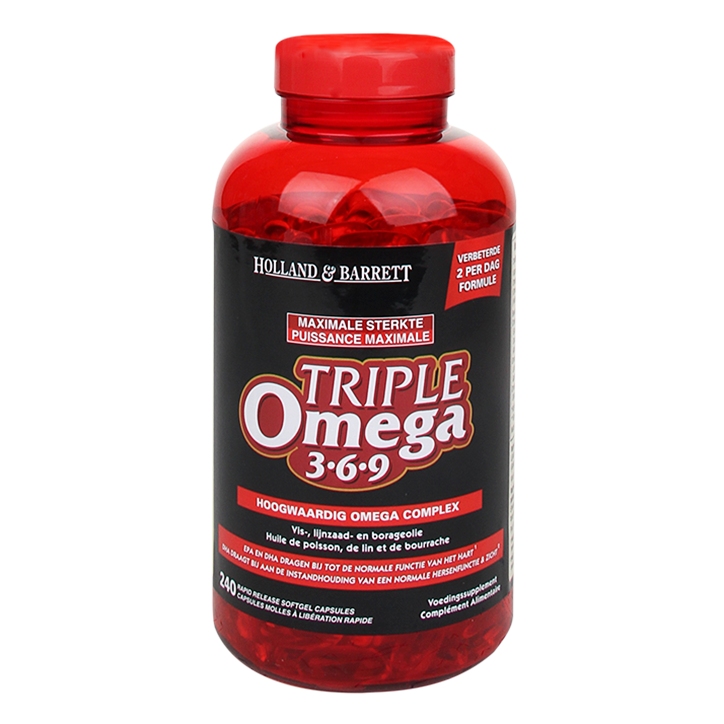 Triple Omega 3-6-9 1200mg kopen bij & Barrett