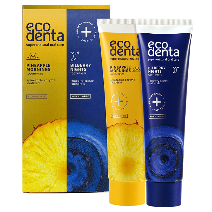 Ecodenta Tandpasta Dag En Nacht Set