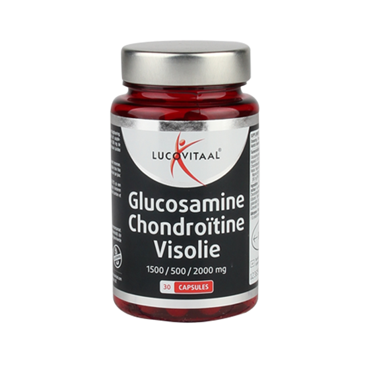 Lucovitaal Glucosamine Chondroitine Visolie - 30 capsules-1