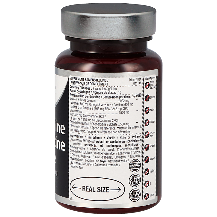 Lucovitaal Glucosamine Chondroitine Visolie - 30 capsules image 2