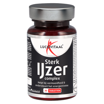 Lucovitaal 1+1 Sterk IJzer Complex (30 Tabletten) - 30 stuks