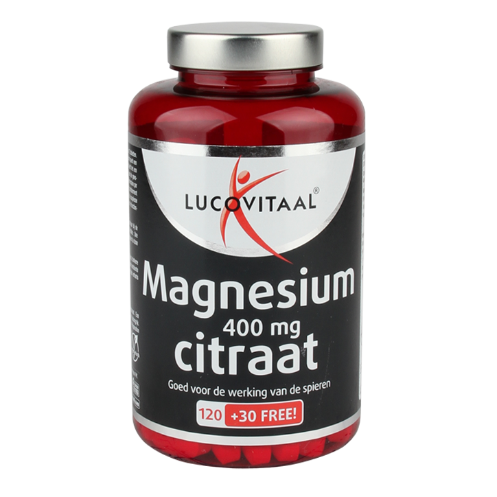 zwavel Onbeleefd oogopslag Lucovitaal Magnesium Citraat 400mg kopen bij Holland & Barrett