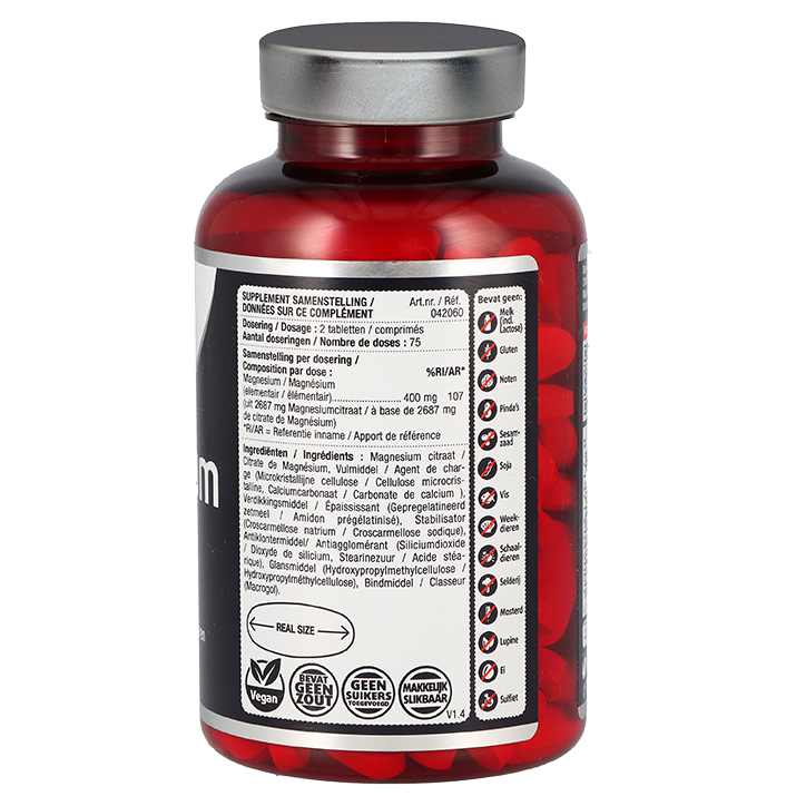 Lucovitaal Magnesium Citraat 400mg - 150 tabletten image 2