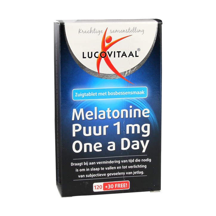 Lucovitaal Melatonine Puur 1mg image 1