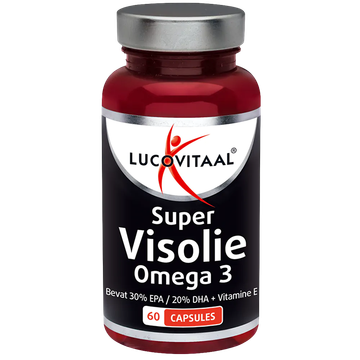 Lucovitaal 1+1 Super Visolie Omega 3-6 - 60 capsules - 60 stuks