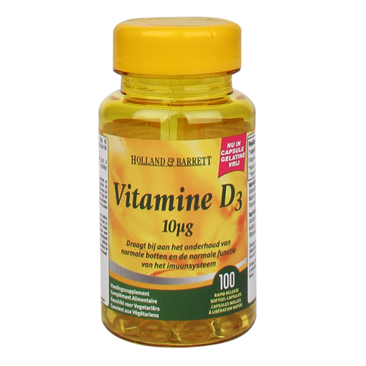 video solide Gunst Vitamine D3 Capsules kopen bij Holland & Barrett