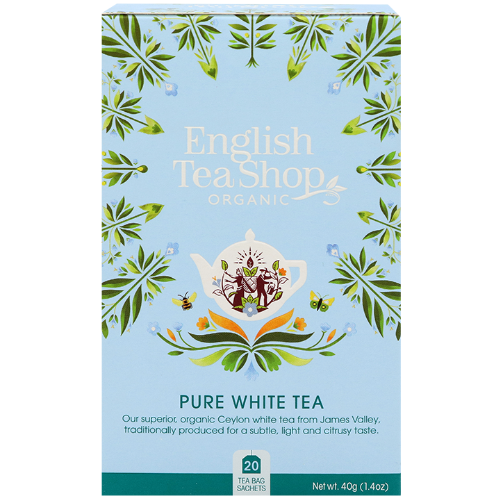 English Tea Shop Thé Blanc Pur Bio - 20 sachets image 1