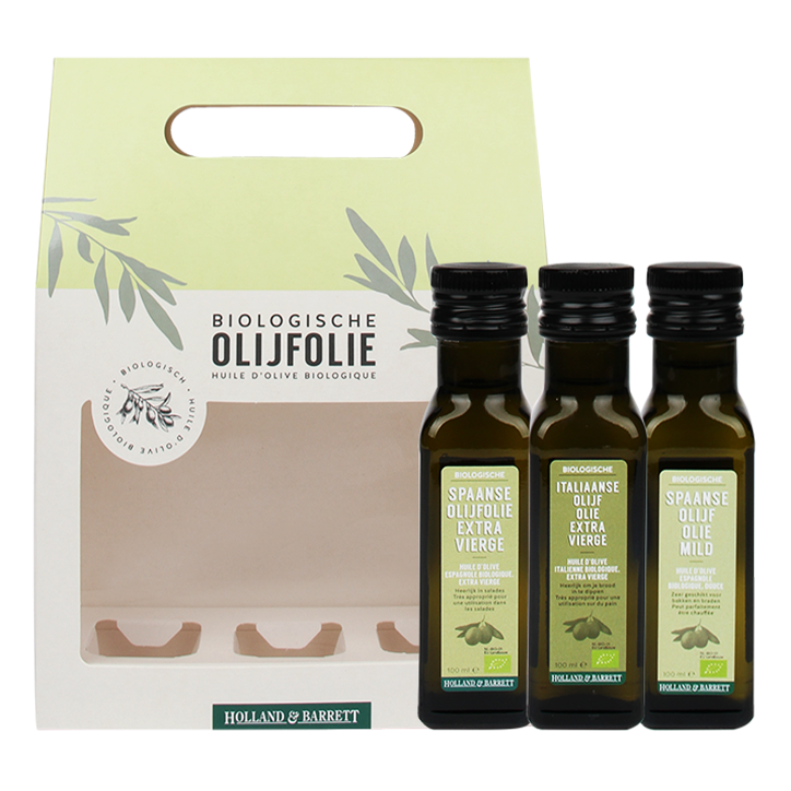Holland & Barrett Biologische Olijfolie Set (3x100ml) image 2
