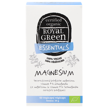 Royal Green 2e product 50% korting Magnesium Bio - 60 capsules - 60 stuks