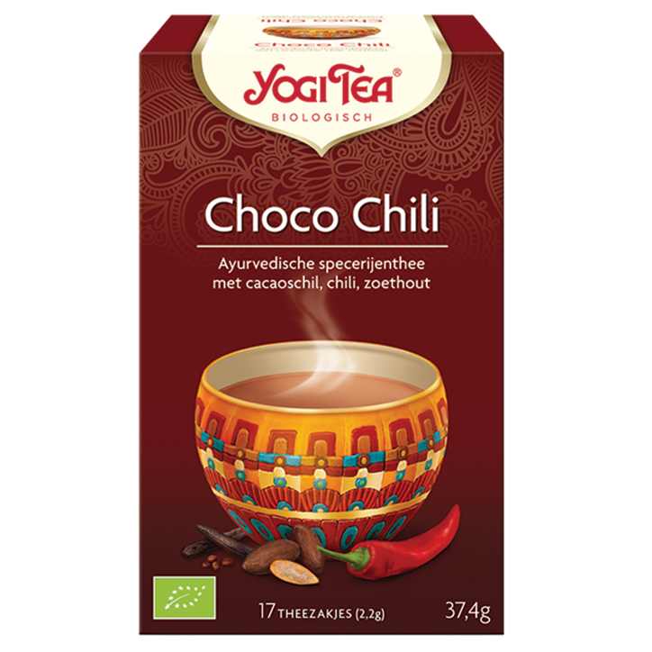 Yogi Tea Choco Chili Bio (17 Theezakjes) image 1