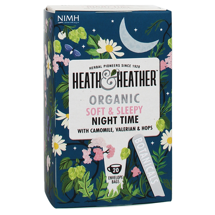 Heath & Heather Relaxing Night Time Tea Bio (20 Theezakjes) image 1