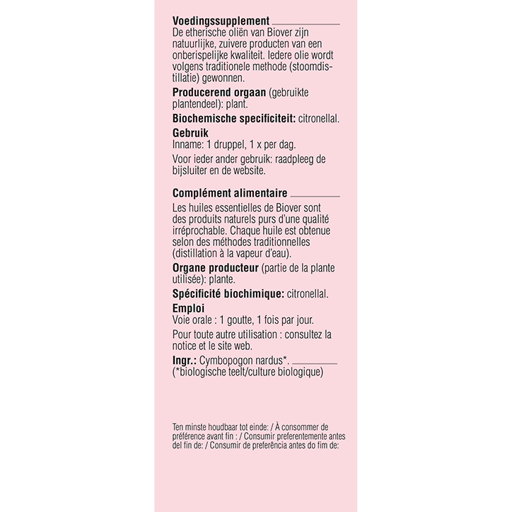 Biover Citronella Bio (10ml) image 3