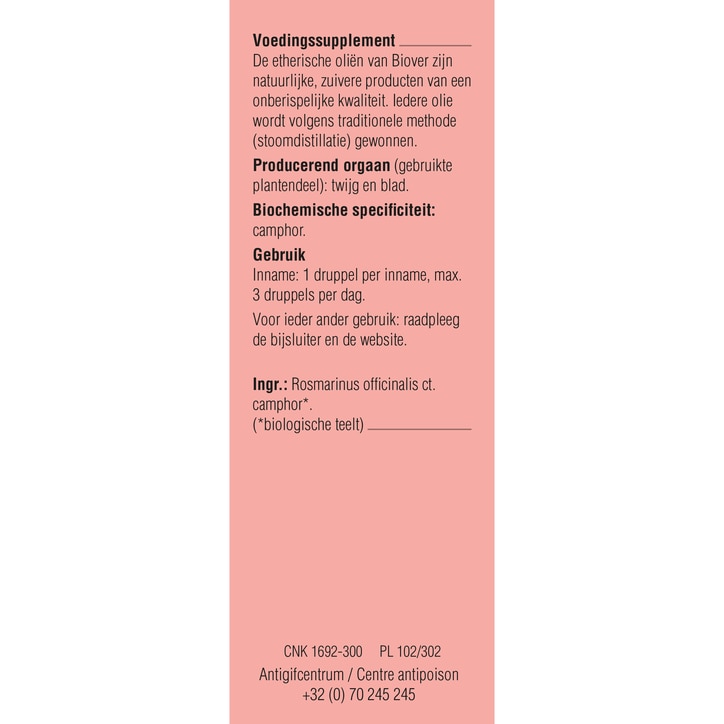 Biover Rozemarijn Bio - 10ml image 3