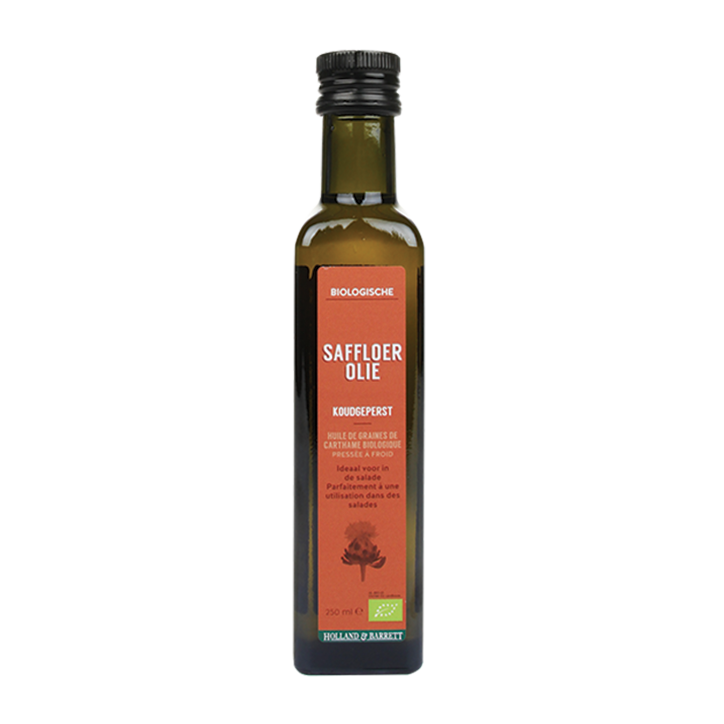 Holland & Barrett Saffloerolie Bio (250ml) image 1
