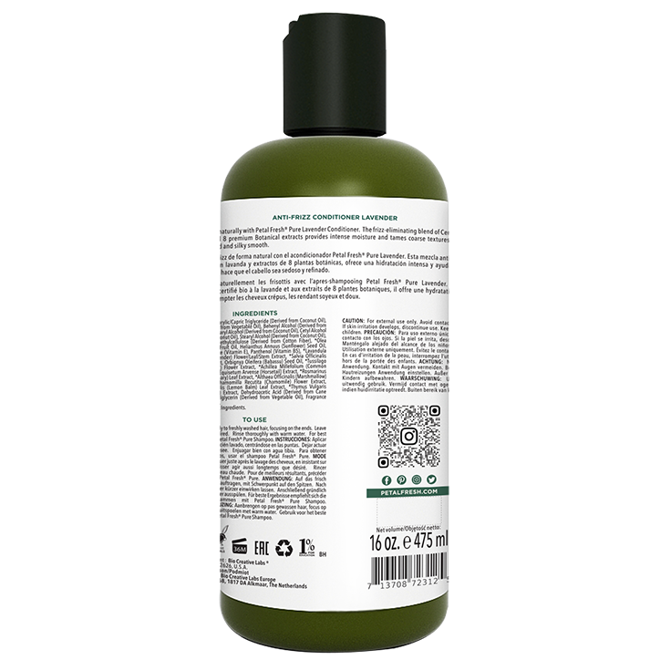 Petal Fresh Lavender Anti-Frizz Shampoo - 475ml image 2