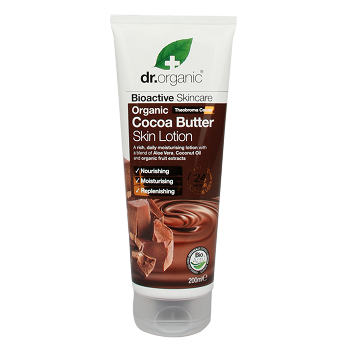 Dr. Organic Cocoa Butter Skin Lotion - 200ml image 1