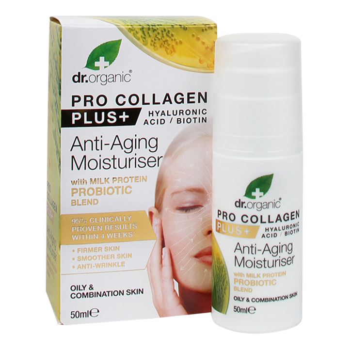 Dr. Organic Anti-Aging Moisturiser Probiotic - 50ml image 2