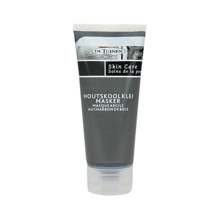 De Tuinen Houtskool Klei Masker 100ml image 1