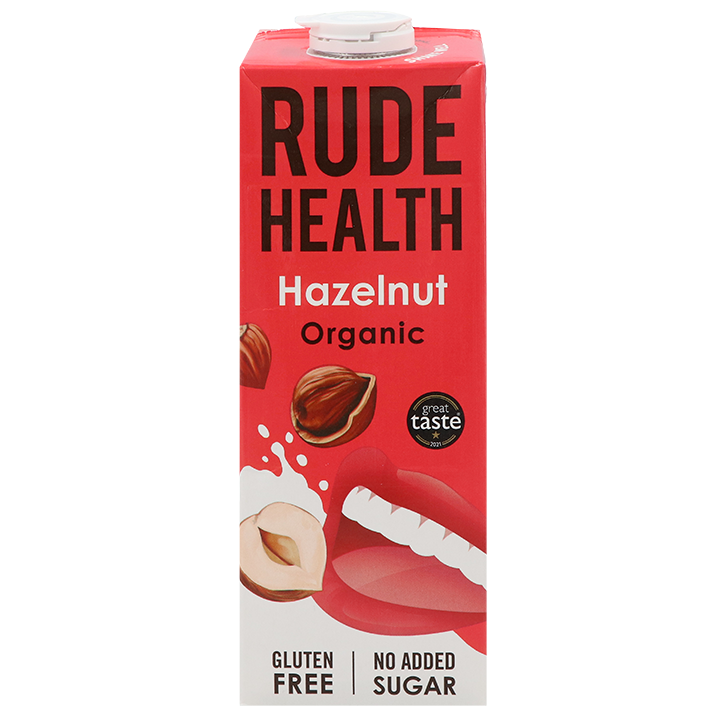 Rude Health Biologische Hazelnootmelk Met Rijst - 1L image 1