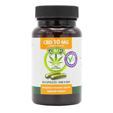 Jacob Hooy CBD, 10mg (60 Capsules) - 60 stuks