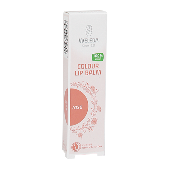 Weleda Colour Lip Balm Rose (10ml) image 1