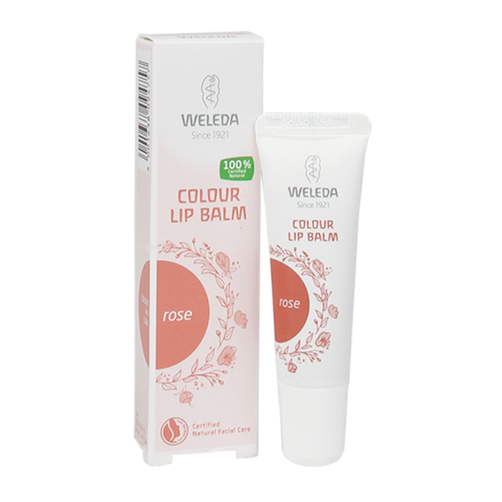 Weleda Colour Lip Balm Rose (10ml) image 2