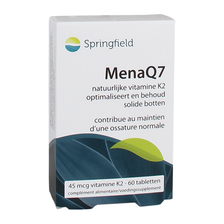 Springfield MenaQ7 Vitamine K2 - 60 tabletten-1