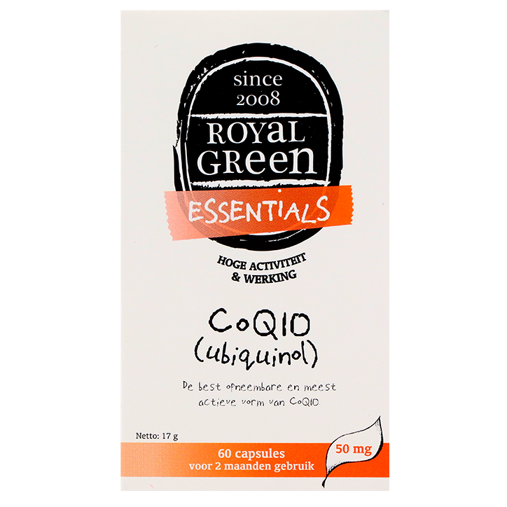 Royal Green Co-Enzym Q10 (Ubiquinol) (60 Capsules)