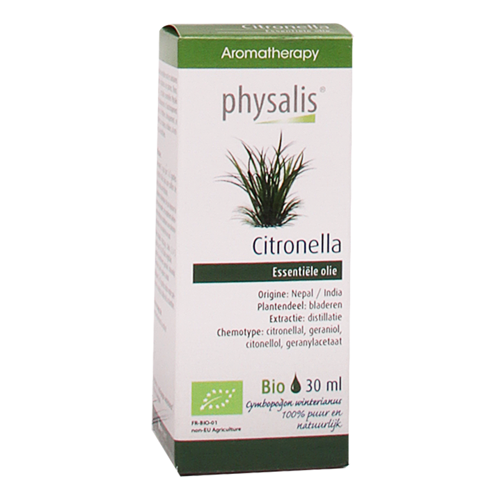 Physalis Citronella Olie Bio - 30ml-1