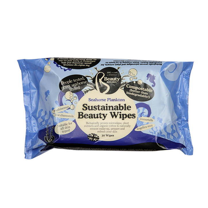 Beauty Kitchen Seahorse Plankton Sustainable Beauty Wipes image 1