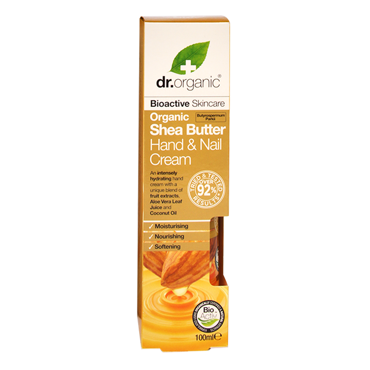 Dr. Organic Shea Butter Hand & Nail Cream image 1