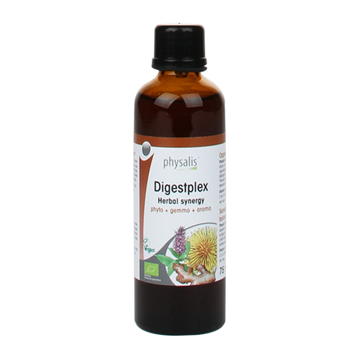 Physalis Digestplex Kruiden Synergie Druppels Bio (75ml) image 2