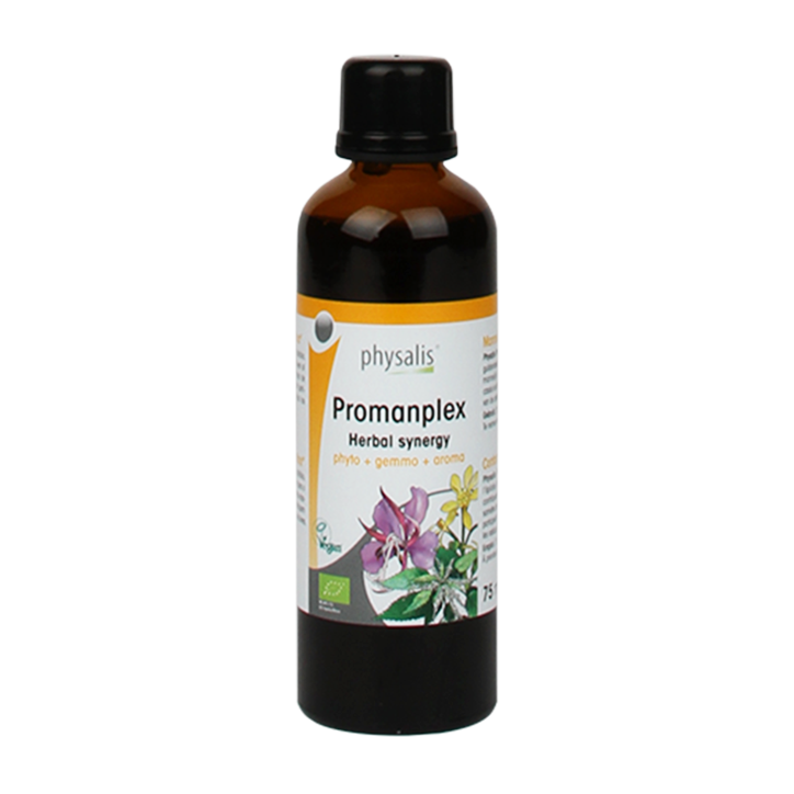 Physalis Promanplex Kruiden Synergie Druppels Bio (75ml) image 2