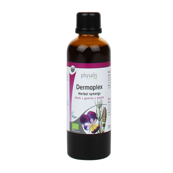 Physalis Dermaplex Kruiden Synergie Druppels Bio (75ml) image 2