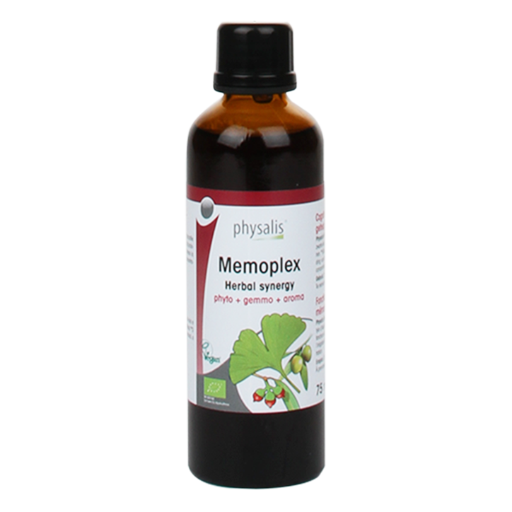 Physalis Memoplex Kruiden Synergie Druppels Bio (75ml) image 2